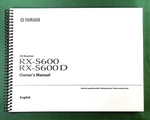 Yamaha RX-S600D Instruction Manual: Full Color 123 Pages & Protective Covers!. Fixed Price $27.20.