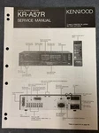 Kenwood KR-A57R Service Manual Original W/schematics, Diagrams, Part List. Fixed Price $14.97.