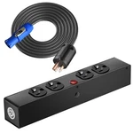 4 Edison Power Connector Box For Dj Equipment, Stage Lighting & Sound Systems. Fixed Price $74.52.