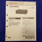 Sony STR-D2010 Service Manual Original Paper Oem Repair Guide Usa. Fixed Price $37.44.
