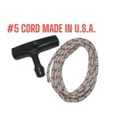 Generator Pull Start Cord 5FT Honda Yamaha Generac Briggs 5/32" #5 Strong. Fixed Price $10.84.