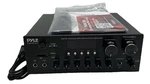 Pyle Stereo Karaoke Amplifier Audio Receiver W/remote Control Bluetooth Black. Fixed Price $82.49.