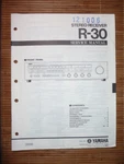 Service Manual Yamaha R-30 Receiver, Original. Fixed Price $15.21.