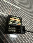 Sanwa RX-493 4-CHANNEL 2.4GHZ Waterproof Ssl Sur FH5 Receiver. Fixed Price $60.00.