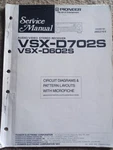 Pioneer VSX-D702S VSX-D602S Receiver Factory Service Manual *original*. Fixed Price $7.00.