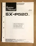 Pioneer SX-P520 Receiver Service Manual *original*. Fixed Price $19.97.