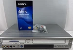 Sanyo DRW-1000 Vcr & Dvd Recorder W/av Cables New Tape: Tested No Remote!. Fixed Price $57.95.