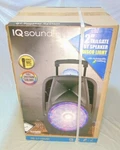 Supersonic IQ-6112DJBT-BK 12-INCH Light-up Portable Bluetooth Speaker/w/ Mic. Fixed Price $64.99.
