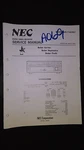 Nec AVR-710E Bu Service Manual Repair Schematic Receiver Tuner Radio. Fixed Price $35.00.