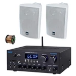 Pyle PDA99BU 2-CHANNEL Home Audio Bluetooth Receiver, 2X 4" White Speakers,wire. Fixed Price $244.49.