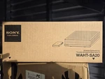 Sealed New Old Stock Sony Wireless Surround Kit Rear Amp WAHT-SA20. Fixed Price $100.00.