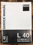 Nad Receiver Service Manual *original*. Fixed Price $24.97.