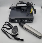 Panasonic WX-LA20 Infrared Receiver/amplifier Elite Ii With Microphones Bundle. Fixed Price $35.00.