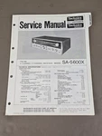Technics Receiver SA-5600X Service Manual D-5712. Fixed Price $74.95.