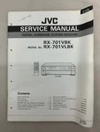Jvc RX-701VBK 701VLBK Original Service Manual Free Shipping. Fixed Price $14.00.