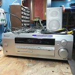 Pioneer Vsx D411-S Audio Video Av Multi-channel Receiver + Speaker Cords, Tested. Fixed Price $69.00.