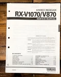 Yamaha RX-V1070 RX-V870 Receiver Service Manual *original*. Fixed Price $24.97.