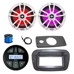 Infinity Radio, Adapter, Spa Bezel, 2X 6.5" 225W Led White Speakers W/ant,wire. Fixed Price $253.99.