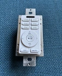 Niles SOLO-6 Wireless In-wall Keypad Remote Control, White. Fixed Price $20.00.