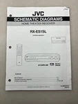 Jvc RX-ES1SL Original Schematic Diagrams Free Shipping. Fixed Price $14.00.