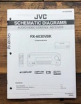 Jvc RX-6030 Receiver Schematic Manual *original*. Fixed Price $14.97.