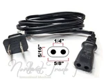 6FT Oval Oblong 2-PIN Ac Power Cable Cord For Phillips Magnavox Vtg Stereo Radio. Fixed Price $16.73.