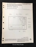 Original Kenwood RXD-NV301 / NV301E NV701E Hifi System Service Manual. Fixed Price $11.95.