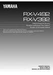 Yamaha RX-V492 Receiver Owners Manual. Fixed Price $22.24.