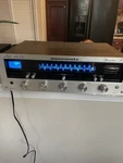 Marantz 2215B Stereo Receiver Serviced With Original Plastic Faceplate Cover. Fixed Price $695.00.