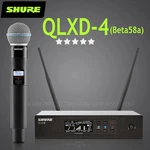 Shure QLXD4 Wireless Receiver With Beta 58A Handheld Microphone, Lcd. Fixed Price $899.99.