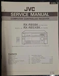 Jvc RX-R85BK RX-R85XBK Receiver Service Manual Original. Fixed Price $39.99.