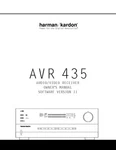 Harman Kardon AVR-435 Receiver Owners Manual. Fixed Price $22.24.