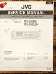 Jvc RX-555 Lbk Receiver Owners & Service Manual *original*. Fixed Price $14.97.