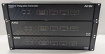 Lot Of 3 Amx Netlinx NI-2100 Integrated Controllers W/rackmounts. Fixed Price $99.99.