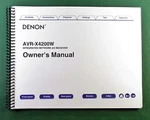 Denon AVR-X4200W Instruction Manual: Full Color 350 Pages & Protective Covers!. Fixed Price $41.20.