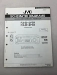 Jvc RX-6010VBK Original Schematic Diagrams Free Shipping. Fixed Price $14.00.