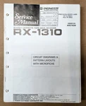 Pioneer RX-1310 Receiver Service Manual *original*. Fixed Price $14.97.