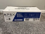 Apex Digital AD500WM Dvd/cd MP3 Player With Remote And Original Box. Fixed Price $49.99.