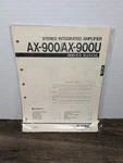 Yamaha AX-900U Amplifier Service Manual Original Vintage Paperwork. Fixed Price $17.99.