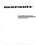 Marantz SR-880MKII Receiver Owners Instruction Manual. Fixed Price $22.24.