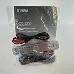 (new) Oem Yamaha CDX7 WQ06680 Remote Control & Accessories Kit For CD-S700. Fixed Price $99.99.