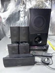 Sony Home Theater System DAV-HDX285 Black Dvd Hdmi Receiver Speakers Working. Fixed Price $197.99.