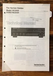 Harman Kardon Service Manual *original* #2. Fixed Price $24.97.