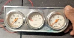 Sunpro Triple Gauge Kit Old School Look LOC-176DG. Fixed Price $39.99.