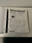 Lot Of Vintage Panasonic Cd Players/amplifier Service Manuals SL-SW202-SU-HT500. Fixed Price $20.00.