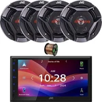 Jvc KW-M595BT Double-din Digital Media Receiver, 4X 6.5" 300W Max Speakers. Fixed Price $497.00.