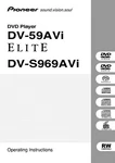 Pioneer DV-59AVI Dvd Player Owners Manual. Fixed Price $22.24.