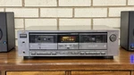 Vintage Jvc TD-W305 Stereo Double Cassette Deck Fully Working Dolby B/c Nr. Fixed Price $68.00.