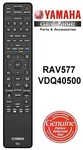 New Genuine Yamaha RAV577 VDQ4050 Remote Control Fits Aventage RX-A4A RXA4A. Fixed Price $48.88.