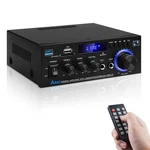 Stereo Receiver & Amplifier Home Audio Amp, AK45 Bluetooth For New. Fixed Price $28.00.